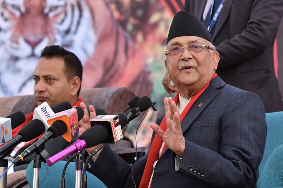 युवा संघको कार्यक्रममा ओलीले भने– युवा संघको कार्यकर्ता व्यवहारबाट चिनिनुपर्छ